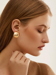 Chunky Rock Earrings