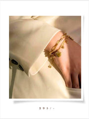 Anti Tarnish Multi Layer Heart Bracelet