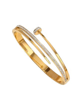 Adjustable Spiral Nail Bracelet