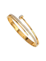 Adjustable Spiral Nail Bracelet