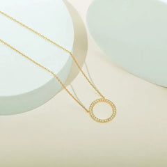 Aura Circle Necklace