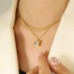 Secret Victoria Double Layer Necklace