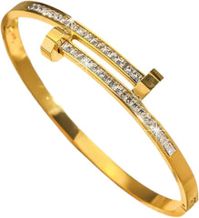 Noila Diamond Gold Cuff