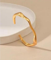 Luxourious Gold Plated Trendy Bracelet