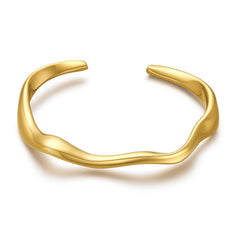Luxourious Gold Plated Trendy Bracelet