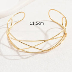 Elegant Geometric Choker