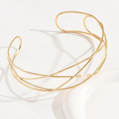 Elegant Geometric Choker