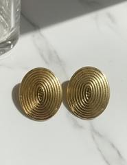 Royal Round Earrings