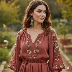 Handmade Enamel Hollow Out Spiral Metal Earrings Geometric Pattern Vintage Style Women_s Jewelry Dangle Earrings