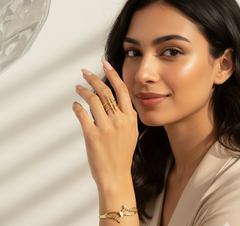 Butterfly & Leaf Cuff Bracelet