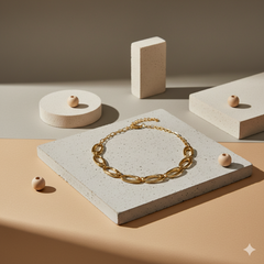 Bold Chain Style Necklace