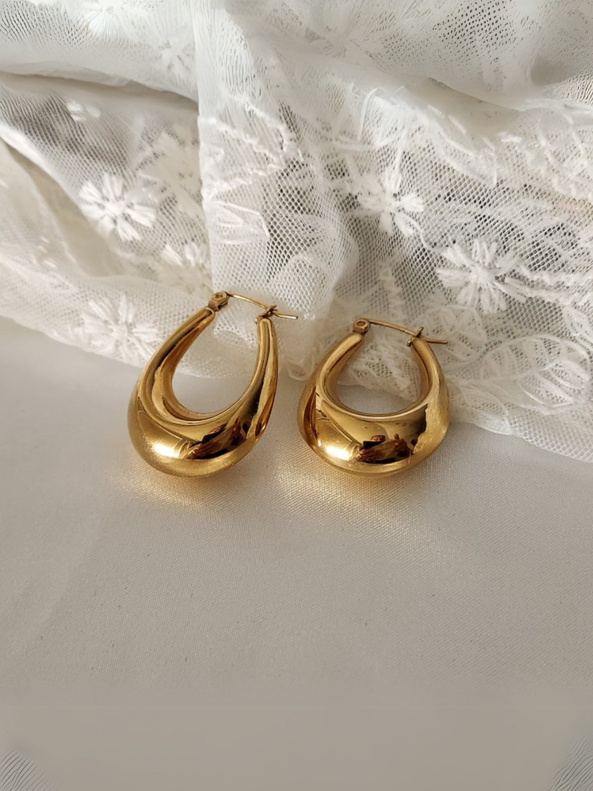 Croissant Earrings