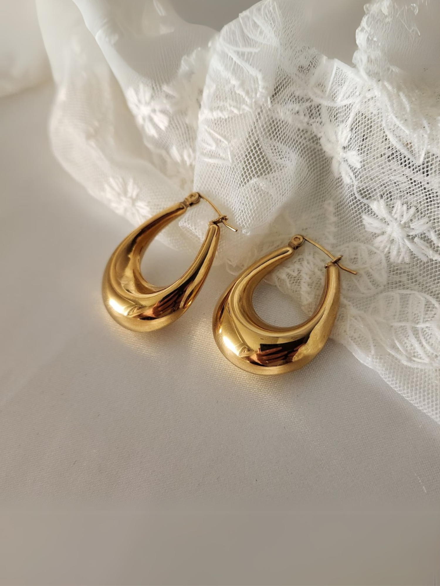 Croissant Earrings