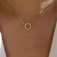Aura Circle Necklace