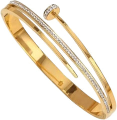 Adjustable Spiral Nail Bracelet