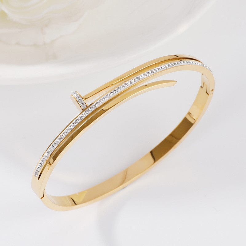 Adjustable Spiral Nail Bracelet