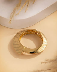 Punk Asymmetrical Irregular Alloy Bangles