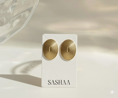 Royal Round Earrings