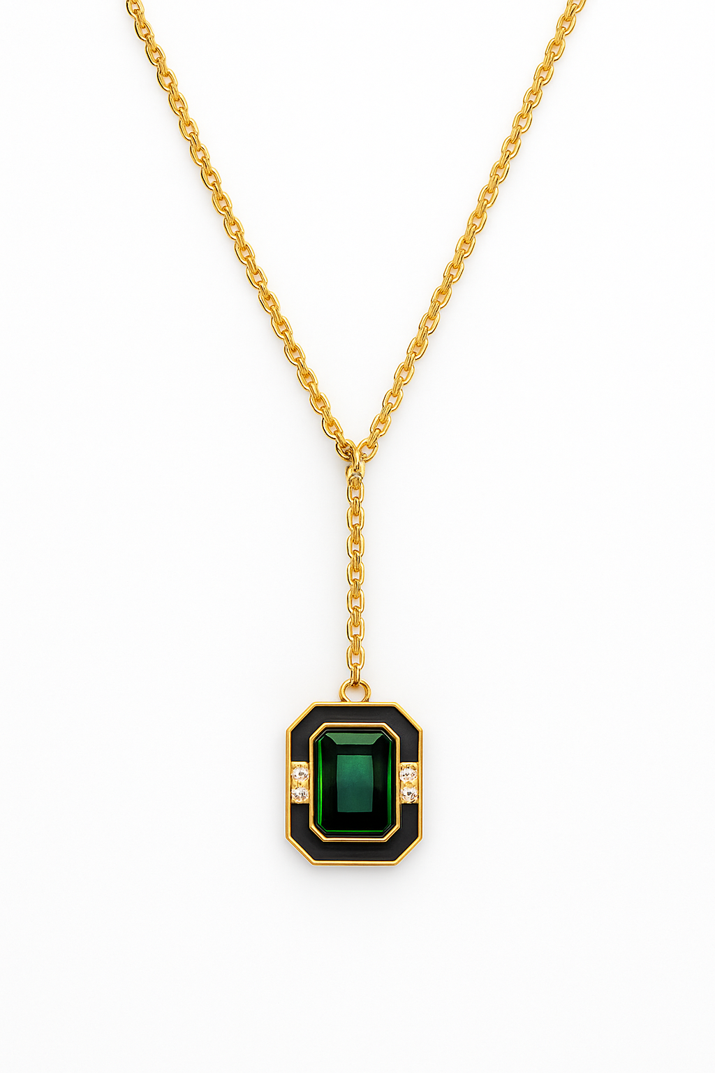 Emerald Miros Y Necklace